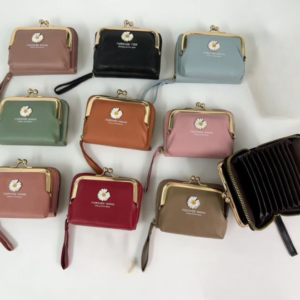 Premium Women’s Mini Wallet – Luxury Ladies Card Holder with 12 Card Slots, Coin Pocket, Cash Compartment, Secure Zip Closure & Wrist Strap - Image 4