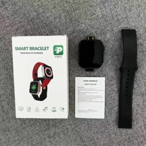D20 Ultra Fitness Smart Bracelet – Bluetooth Heart Rate & Blood Pressure Monitor (Black) - Image 3