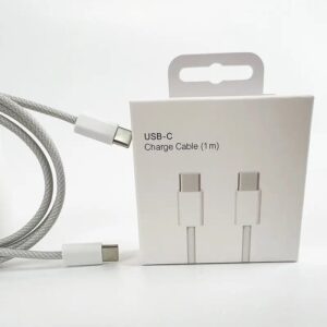 USB Type C To Type C Fast Charging Data Cable 1 Meter High Speed Sync Cable Compatible With Type C Devices - Image 2