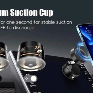 Magnetic Suction Phone Holder – Foldable & Adjustable 360° Magnetic Mount for Car, Bathroom, Kitchen, Gym & Office - Image 3
