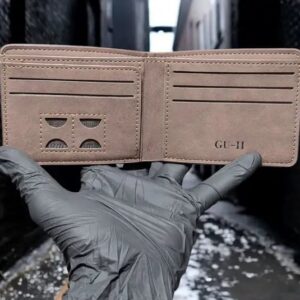 M Men's Premium Leather Wallet – Slim Bifold Card Holder & Cash Wallet | Deal Offer - Image 4