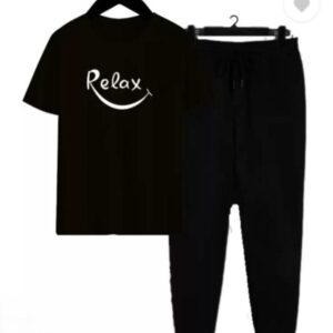 Premium Micro Men’s Tracksuit Relax Print – Comfortable Sportswear | Gym & Workout Suit - Image 2