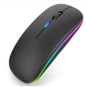 HP W10 Wireless Mouse - Slim Silent Stylish 2.4GHz Wireless Optical Mouse With Ergonomic Design Plug And Play USB Receiver For Laptop PC (Random Color) - Image 3