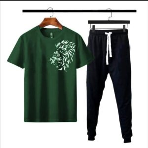 Premium Micro Men’s Tracksuit Tiger Print – Comfortable Sportswear | Gym & Workout Suit - Image 4