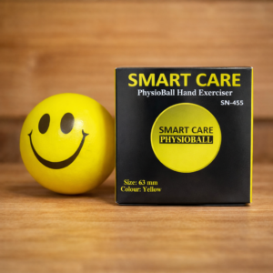 Smart Care PhysioBall Hand Exerciser Stress Relief Ball – Yellow - Image 1