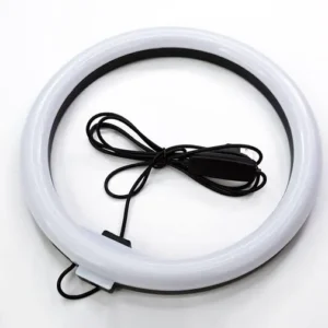 Portable Clip-On Selfie Ring Light with 36 LED Bulbs | 3 Brightness Levels | Rechargeable Fill Light for Phones | Without Stand - Image 1