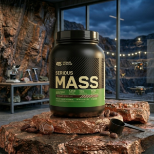 Optimum Nutrition Serious Mass Weight Gainer Powder Chocolate Flavor 2.2 Pounds 1 Kg High Calorie Supplement - Image 2