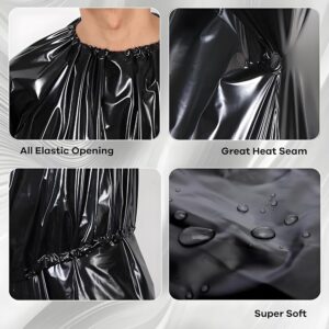 Sauna Suit Heavy Duty Anti Rip PVC Durable Flexible Design Increases Sweating Boosts Calorie Burn Supports | Random Color - Image 3
