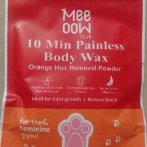 Meow Wax Powder - Buy 1 Get 1 Free Hair Removal Solution For Smooth Skin Easy And Painless Depilatory Treatment For Body And Face - Image 5