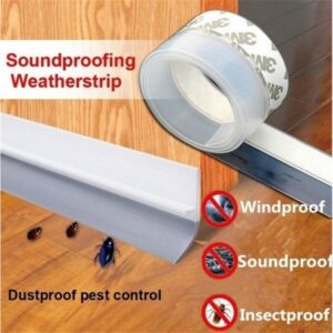 1 Meter Self-Adhesive Door Sealing Tape | Weatherproof Door & Window Seal Strip | Wind & Dust Protection - Image 3