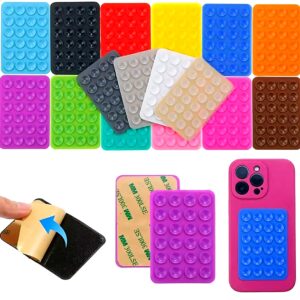 Silicone Suction Cup Phone Holder – Strong Grip Mobile Phone Mount, Random Color - Image 1