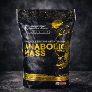 Kevin Levrone Signature Series Black Line Anabolic Mass Pro Muscle Building Weight Gainer – 2 LBS (908g) - Image 1