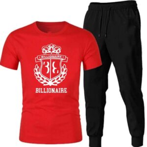 Premium Micro Men’s Tracksuit Billionaire Print – Comfortable Sportswear | Gym & Workout Suit - Image 5