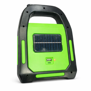 Portable Solar LED Flood Light Emergency Work Light With Carry Handle - Image 1