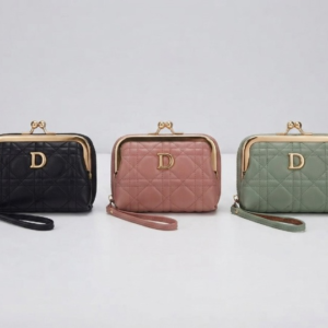 Premium Women’s Mini Wallet – Luxury Ladies Card Holder with 12 Card Slots, Coin Pocket, Cash Compartment, Secure Zip Closure & Wrist Strap - Image 4
