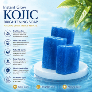 Instant Glow Kojic Brightening Soap | Skin Brightening, Dark Spot Care & Even Skin Tone | Daily Face & Body Soap - Image 3