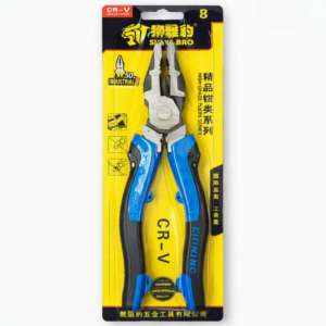 8 Inch CR-V Combination Pliers | Heavy Duty Multi-Purpose Cutting & Gripping Plier for Home & Professional Use - Image 1