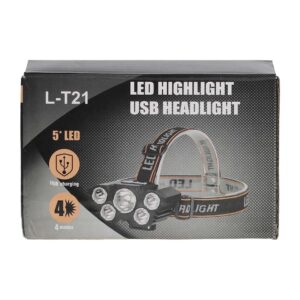 L-T21 LED Highlight USB Headlight - Lighting Product Designed For Illumination And Daily Lighting Routine - Image 3