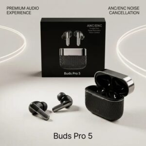 Buds Pro 5 Wireless Bluetooth Earbuds - HD Sound Quality Touch Control And Noise Reduction For Immersive Audio Experience (Random Color) - Image 3