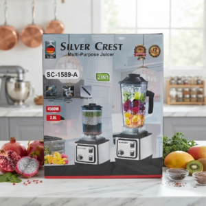 Silver Crest 2 In 1 Blender And Grinder SC 1589 A Powerful Kitchen Appliance - Image 2
