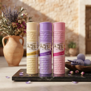 Aqsa Perfume Talcum Powder Long Lasting Fragrance Smooth Texture Durable Reliable Practical Choice For Daily Freshness And Comfort | Random Color - Image 2